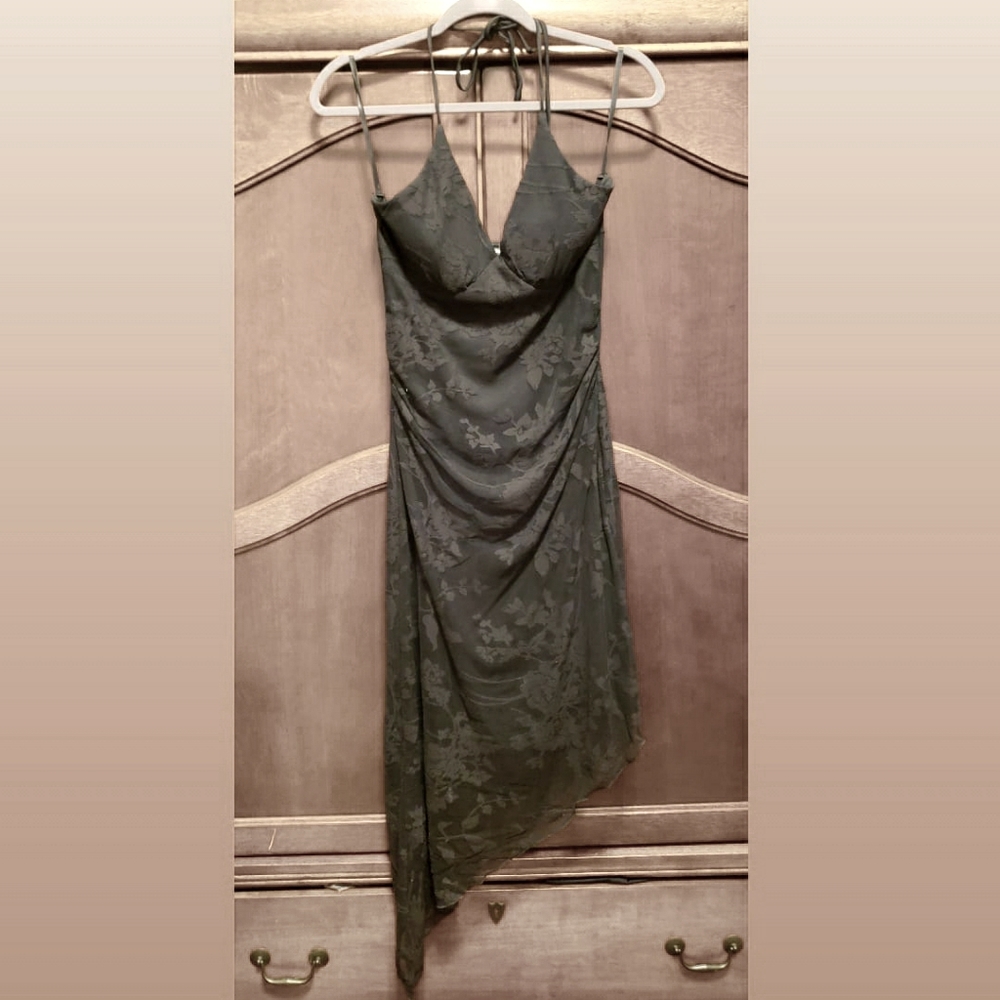 Slinky black dress